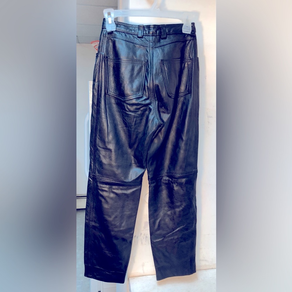 Unisex no-brand leather pants